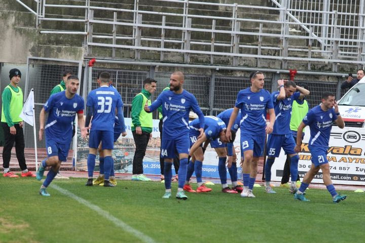Το 1-0 για την Καβάλα κόντρα στον Μακεδονικό με τον Δημητριάδη