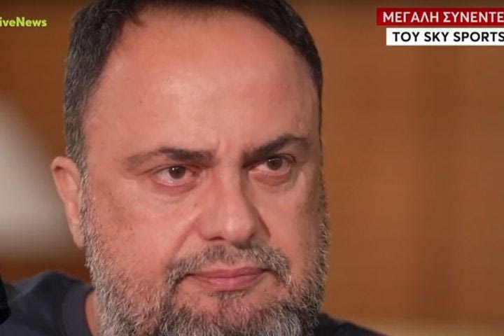 Η συγκίνηση του Βαγγέλη Μαρινάκη όταν ρωτήθηκε στο Sky Sports για την κίνησή του, να πάει το ευρωπαϊκό τρόπαιο στον τάφο του πατέρα του