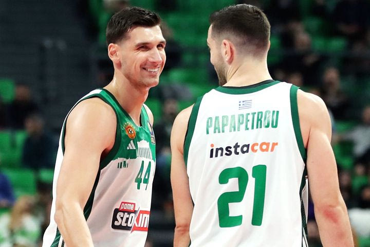 Η βαθμολογία της Stoiximan GBL μετά από τη 12η αγωνιστική: Ο Παναθηναϊκός πάντα πρώτος, ο Ολυμπιακός πάντα στον σβέρκο του