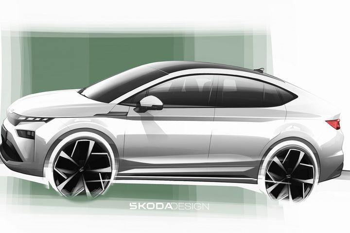Modern Solid σχεδίαση και για το ηλεκτρικό best-seller της Skoda- Το SUV Enyaq με ανανέωση στην εμφάνιση