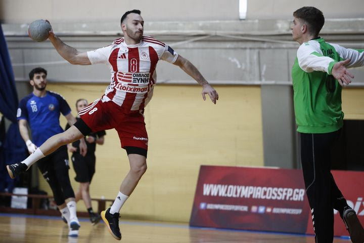 Ολυμπιακός – Πυλαία 43-18: Με επιθετική πολυφωνία ανέβηκε ξανά στη δεύτερη θέση