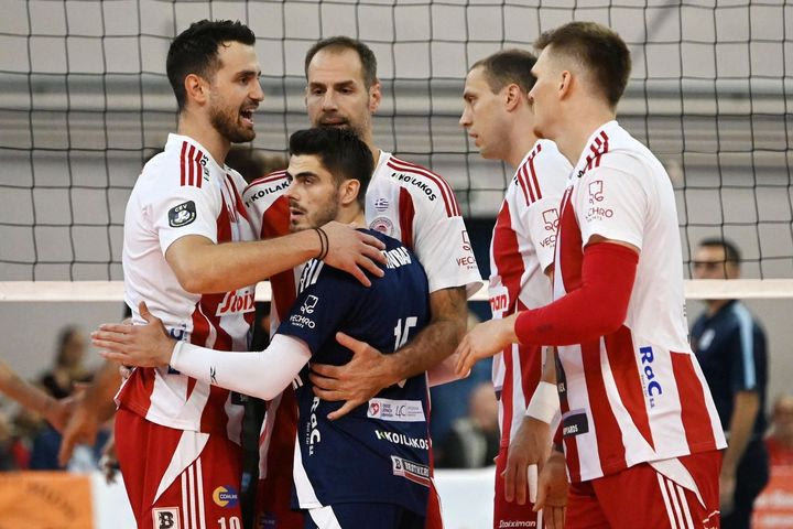 Τα highlights από τη νίκη του Ολυμπιακού με 3-0 σετ επί του ΠΑΟΚ στον τελικό του League Cup