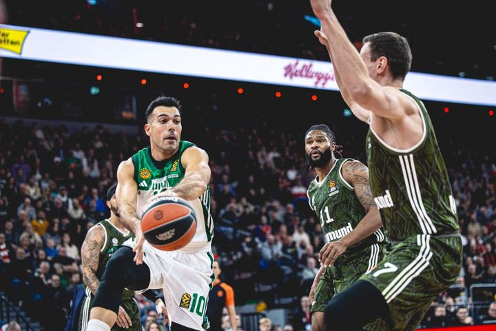 EuroLeague: Η βαθμολογία μετά τη νίκη του Παναθηναϊκού AKTOR στο Μόναχο