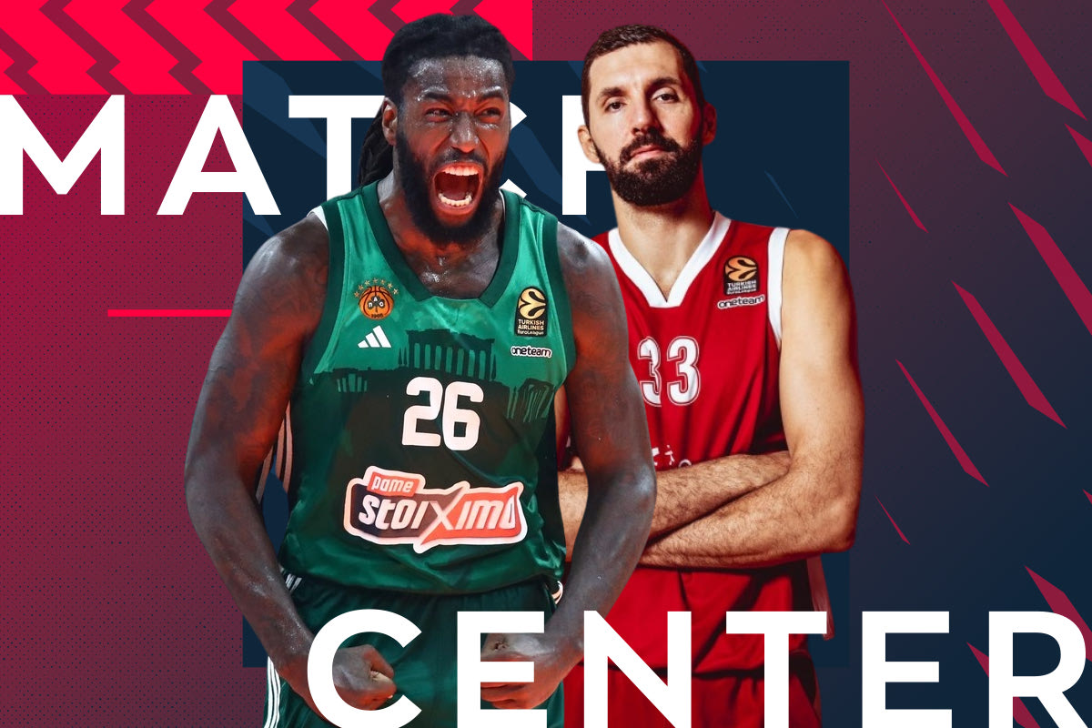 LIVE: Παναθηναϊκός AKTOR – Αρμάνι Μιλάνο