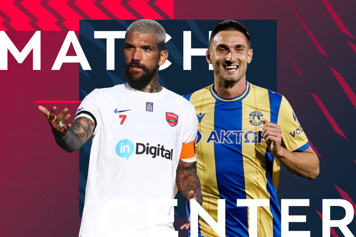 LIVE: Πανιώνιος – Αστέρας Τρίπολης AKTOR