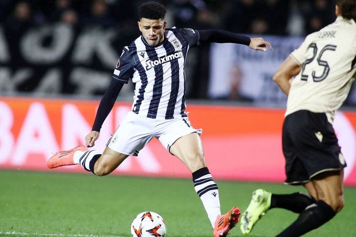 ΠΑΟΚ – Φερεντσβάρος: Το 1-0 με άψογη εκτέλεση του Τάισον από ασίστ του Κωνσταντέλια