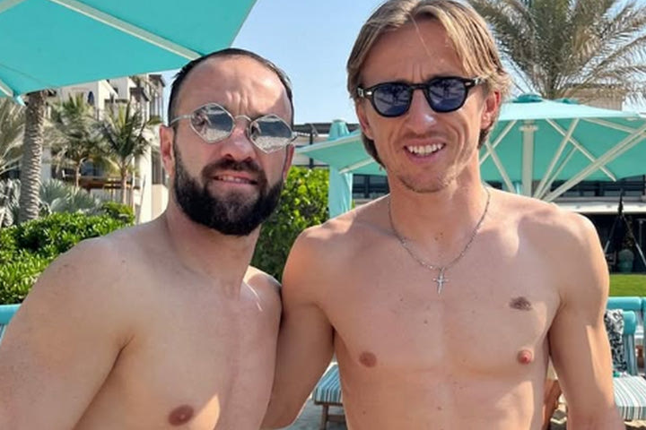 Ο Βαλμπουενά έκανε παραμονή Χριστουγέννων στη θάλασσα παρέα με τον Λούκα Μόντριτς