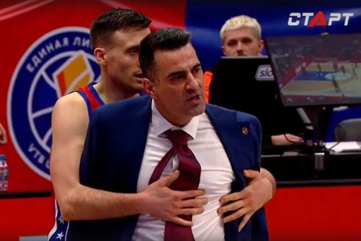 Ξέσπασε και αποβλήθηκε ο Ανδρέας Πιστιόλης στο ΤΣΣΚΑ Μόσχας – Λοκομοτίβ Κουμπάν 104-106