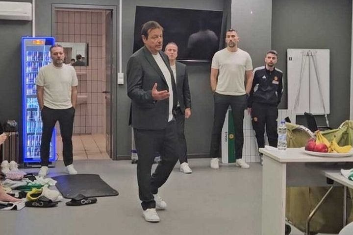 Παναθηναϊκός AKTOR, Αταμάν στα αποδυτήρια μετά την νίκη επί του Ολυμπιακού: “Δείξατε σπουδαίο χαρακτήρα, καλή νίκη σε δύσκολη κατάσταση”