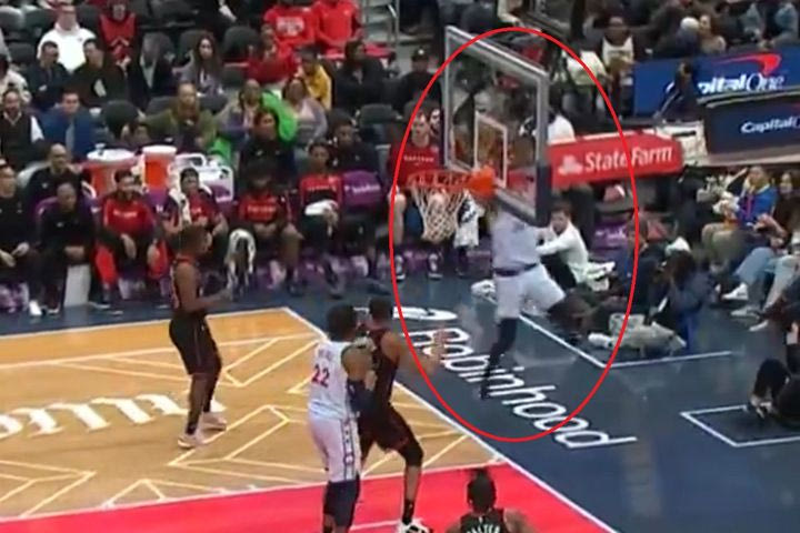 NBA: Αδιανόητο καλάθι του Κούζμα με σουτ πίσω από το ταμπλό