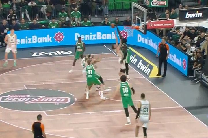 EuroLeague: Η τάπα του Γκέιμπριελ και το buzzer-beater του Ναν στο Top-10 της 23ης αγωνιστικής