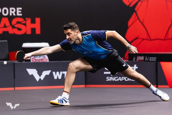 Γκιώνης: Λύγισε με 3-2 σετ από τον Βονγκ Τσου Τινγκ και αποκλείστηκε στον 2ο προκριματικό γύρο του Singapore Smash