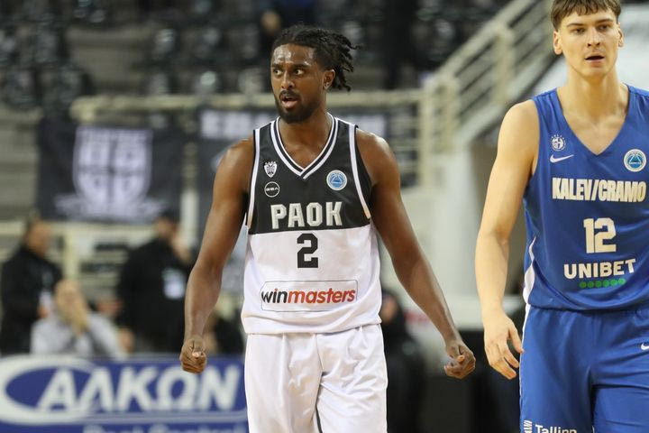 ΠΑΟΚ – Κάλεβ 87-85: Οι ασπρόμαυροι έκαναν το 4/4 και προκρίθηκαν στα προημιτελικά του FIBA Europe Cup