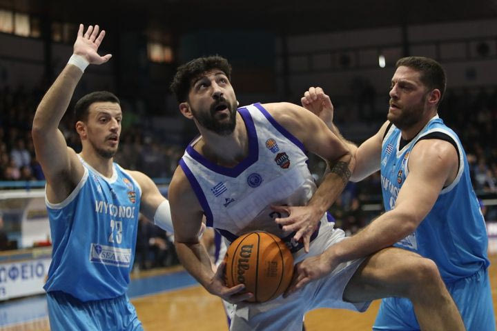 Elite League: Ο Ηρακλής πήρε το θρίλερ με τη Μύκονο στην παράταση στο κατάμεστο Ιβανώφειο