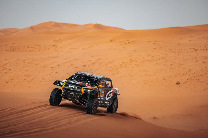 Ο Λάτεγκαν απάντησε στην ΕΔ8 και με τον πρώτο χρόνο πήρε ξανά τον έλεγχο του Ντακάρ