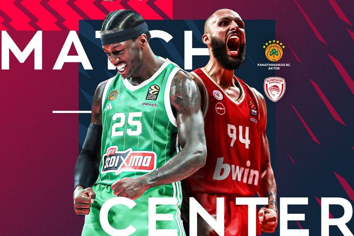 LIVE: Παναθηναϊκός AKTOR – Ολυμπιακός