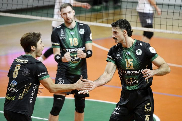 Volley League ανδρών: Ο Μίλων άφησε ένα πολύτιμο βαθμό κόντρα στον Φλοίσβο, ο Φοίνικας Σύρου έφυγε με το διπλό από την Πολίχνη