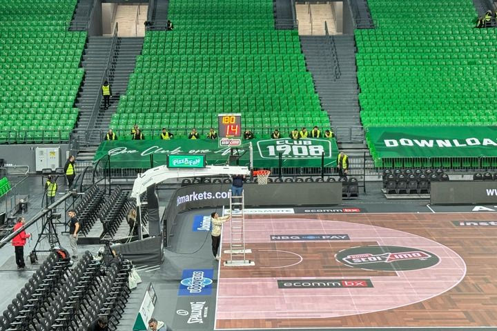 Παναθηναϊκός AKTOR – Ολυμπιακός: Plexiglass πίσω από τον πάγκο των φιλοξενούμενων, χωρίς προστατευτικό δίχτυ το ντέρμπι στο ΟΑΚΑ