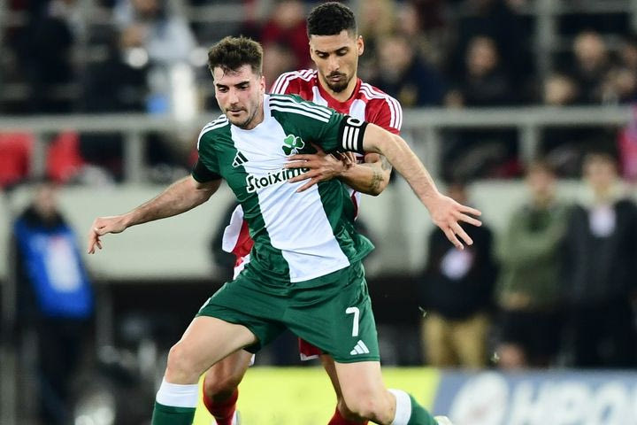 Ολυμπιακός – Παναθηναϊκός 1-1: Ο Ιωαννίδης απάντησε στον Κάρμο και το τριφύλλι πήρε ισοπαλία από τους ερυθρόλευκους των 10 παικτών