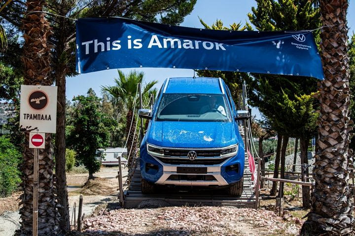 Η Volkswagen δίνει την ευκαιρία για ακραίο test drive του νέου Amarok στο Attart Off Road Park