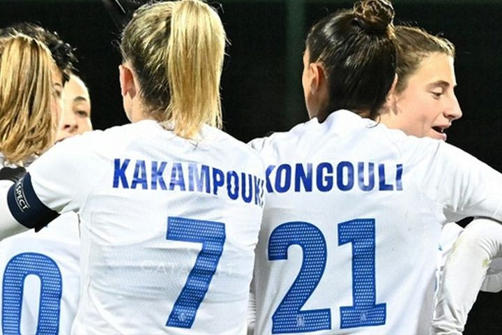 Εθνική Γυναικών: Πρώτη σκόρερ όλων των εποχών η Κόγγουλη, πρώτη σε συμμετοχές από τις εν ενεργεία διεθνείς η Κακαμπούκη