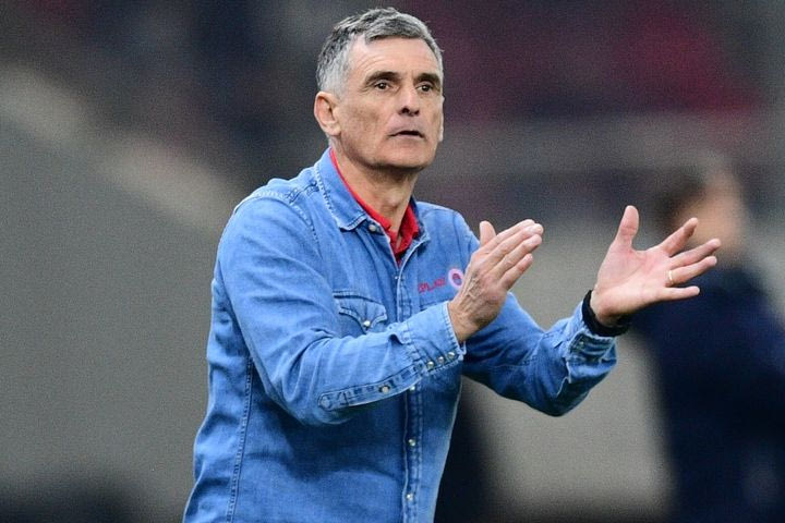 Ο Χοσέ Μεντιλίμπαρ στο Ολυμπιακός - ΑΕΚ 6-0