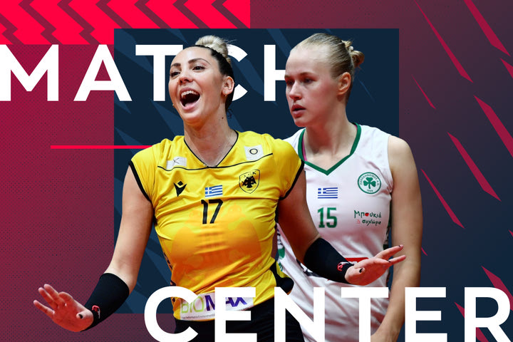 LIVE Streaming ο αγώνας της ΑΕΚ κόντρα στον Παναθηναϊκό για τη Volley League γυναικών