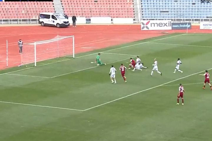 Ο Μωραΐτης ισοφάρισε σε 1-1 για την ΑΕΛ με εξαιρετικό πλασέ δύο λεπτά μετά το γκολ του Μιράντα