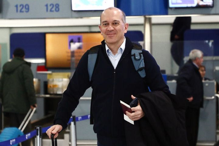 Ολυμπιακός: Ο Γιώργος Αγγελόπουλος ακολούθησε την ερυθρόλευκη αποστολή στο ταξίδι στην Ιταλία