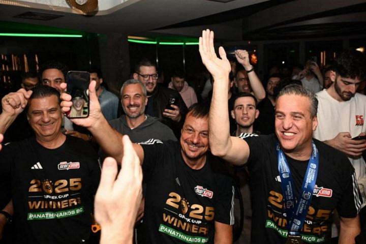 Παναθηναϊκός: Αταμάν – Βίσση σε βιντεοκλήση στους πανηγυρισμούς για την κατάκτηση του Κυπέλλου