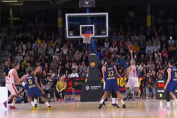 EuroLeague, Φουρνιέ: Το buzzer-beater του Γάλλου στην κορυφή του Top-10 της 26ης αγωνιστικής, που έχει ακόμα Γκραντ και Φαλ