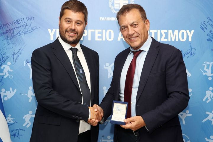 Συνάντηση Βρούτση-Γκαγκάτση για τις προβλέψεις του νόμου σχετικά με την βία στον αθλητισμό
