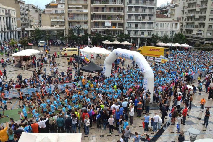 Οι δρόμοι της Πάτρας σε περιμένουν να τρέξεις