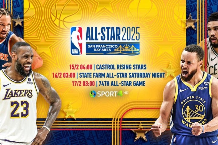 Το ΝΒΑ All-Star Game 2025 κάνει «τζάμπολ» στην COSMOTE TV