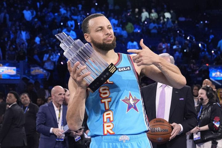 NBA All-Star Game: Ο Στεφ Κάρι πήρε το βραβείο του MVP