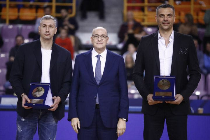 ΟΠΑΠ Final Eight: Η ΕΟΚ βράβευσε Διαμαντίδη και Τσαρτσαρή στο ημίχρονο του Προμηθέας – Παναθηναϊκός AKTOR