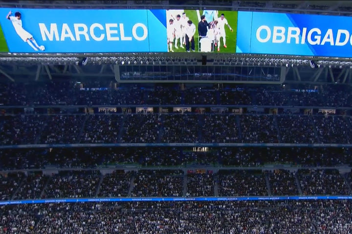 Ρεάλ Μαδρίτης – Ατλέτικο Μαδρίτης: Η αποθέωση του Μαρσέλο πριν τη σέντρα