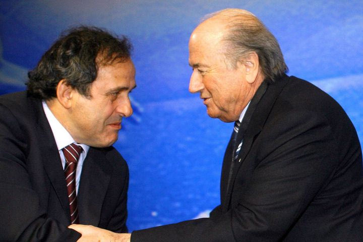 Ο Πλατινί και ο Μπλάτερ