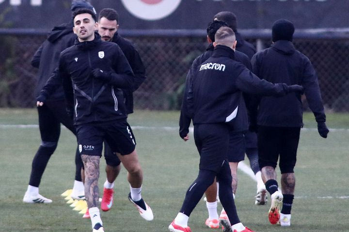 Οι παίκτες του ΠΑΟΚ