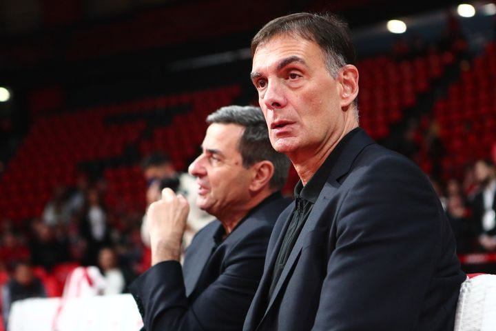 O Γιώργος Μπαρτζώκας στο Ολυμπιακός - Κολοσσός