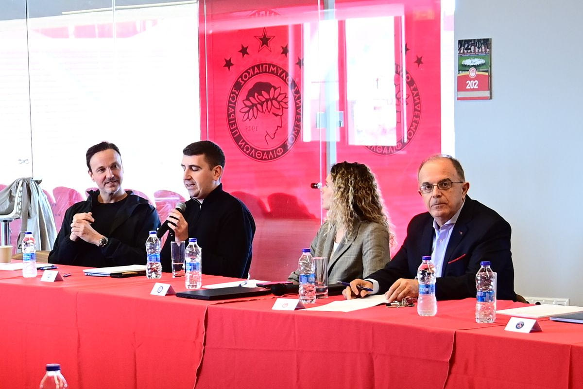 To UEFA Club Media Forum στο "Γ. Καραϊσκάκης"