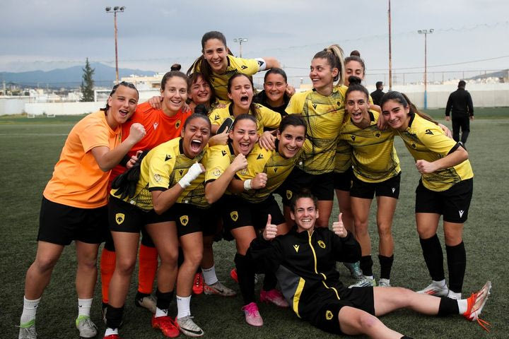 Women’s Football League: Η ΑΕΚ νίκησε την Αγία Παρασκευή, η Κηφισιά ισοφάρισε στο τέλος τη ΡΕΑ