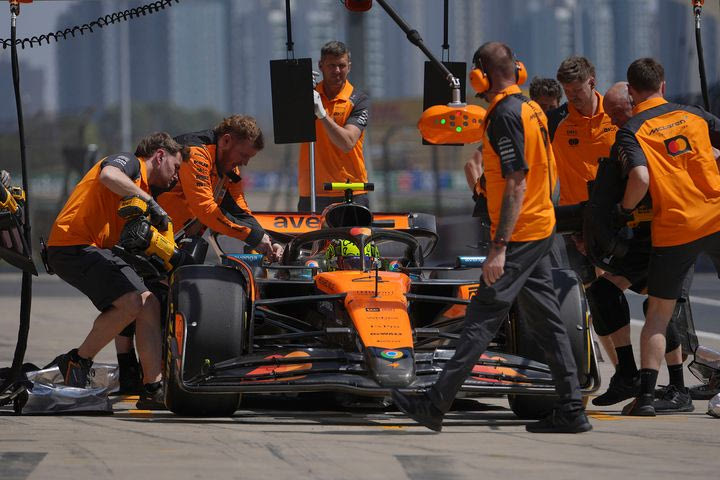 O Νόρις μισό δευτερόλεπτο ταχύτερος από τον Λεκλέρ στις ελεύθερες δοκιμές της Κίνας