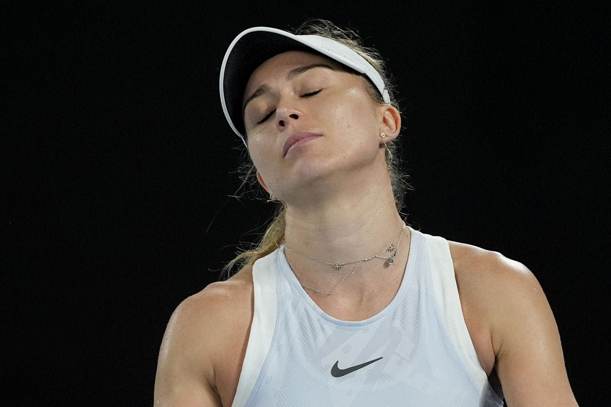 Η Πάουλα Μπαντόσα στο Australian Open