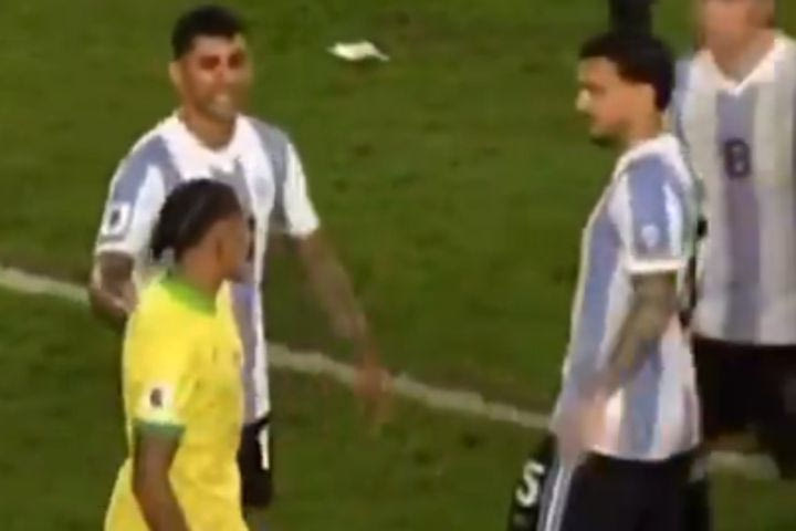 Αργεντινή – Βραζιλία 4-1: Πέρασε δύσκολα ο Ραφίνια στο δρόμο προς τ’ αποδυτήρια