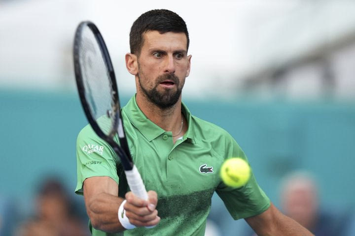 Ο Νόβακ Τζόκοβιτς στο Miami Open