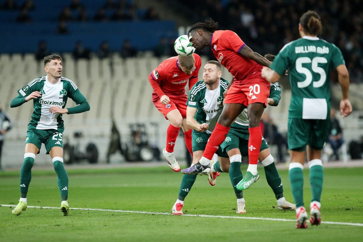 Μείωσε σε 2-1 η Φιορεντίνα δευτερόλεπτα μετά το γκολ του Παναθηναϊκού