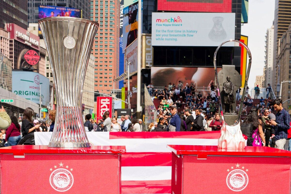Τα ευρωπαϊκά τρόπαια του Ολυμπιακού