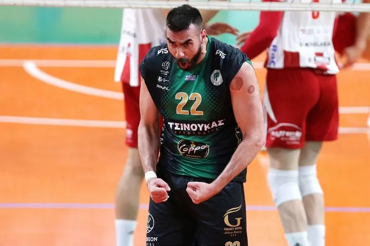 Μίλωνας – Ολυμπιακός 3-0: Οι Νεοσμυρνιώτες τιμώρησαν τους ερυθρόλευκους που είχαν το μυαλό στην Πολωνία και ισοφάρισαν τη σειρά σε 1-1