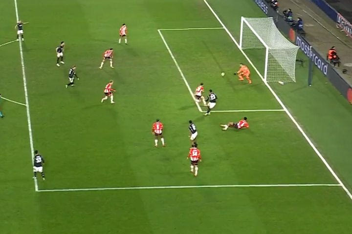 Το 3-0 της Άρσεναλ με το υπέροχο πλασέ του Μερίνο μετά από γκάφα του Φλαμίνγκο